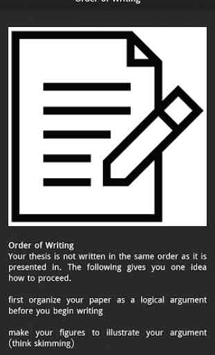 How to Write a Thesis 3
