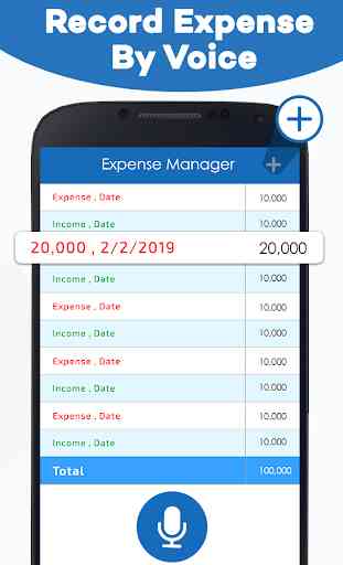 Income & Expense Manager by Voice - Record Keeping 2