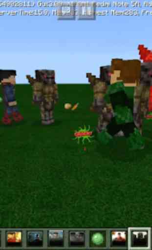 Justice Heroes Mod for MCPE 4