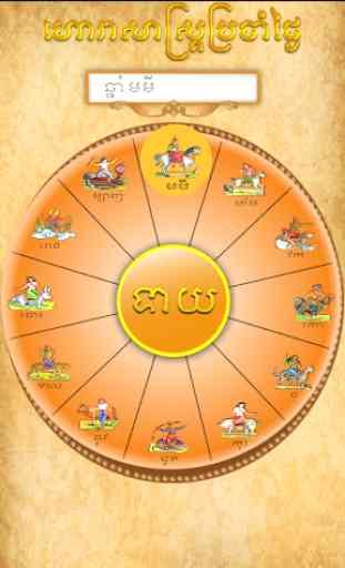 Khmer Horoscope - Horasastra 2