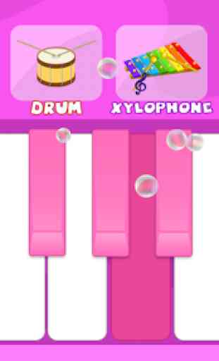 Kids Pink Piano : Free 1