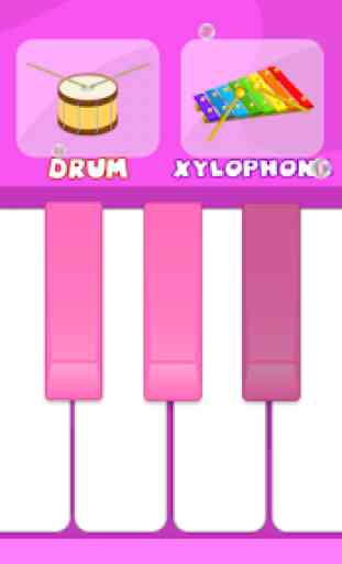 Kids Pink Piano : Free 2