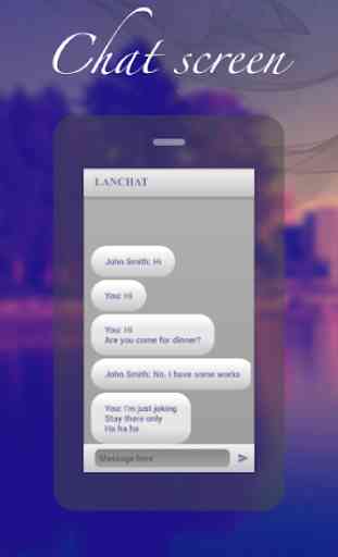 Lan Chat | Wifi Messaging | Chat Without Internet 4