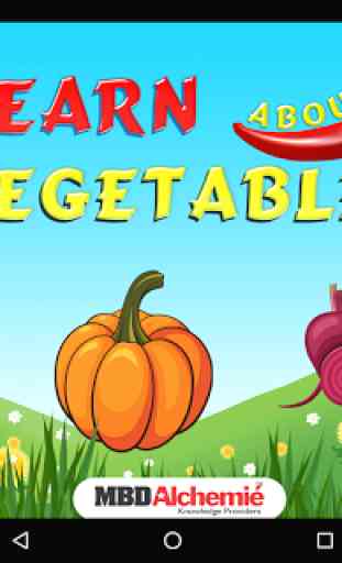 Learn About Vegetables 1