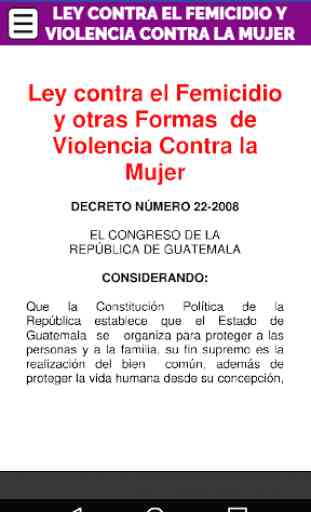 Ley Contra el Femicidio de Guatemala 2