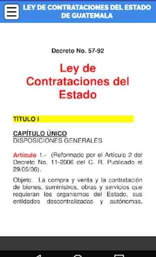 Ley de Contrataciones del Estado de Guatemala 2