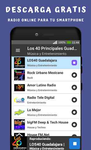 Los 40 Principales Guadalajara Radio Emisora 1