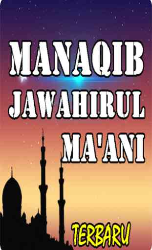 Manaqib Jawahirul Ma'ani 2