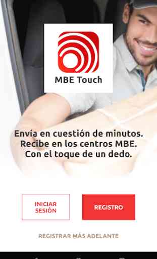 MBE Touch - Enviar y recibir 1