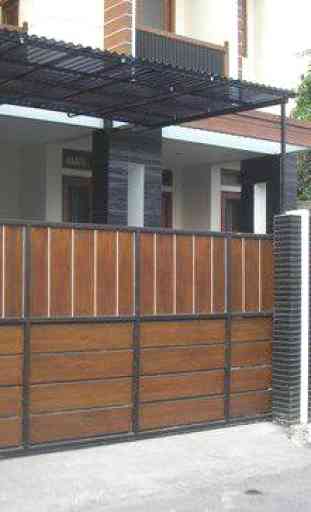 Minimalist Fence Design 4