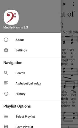 Mobile Hymns: 4-part sheet music hymnal 3
