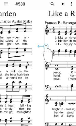 Mobile Hymns: 4-part sheet music hymnal 4