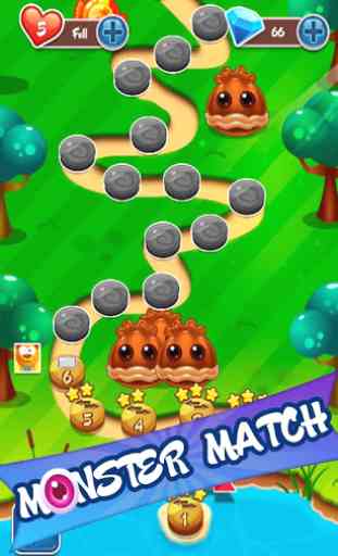 Monster Legends Jam - Kids Match 3 Puzzle Swap 3