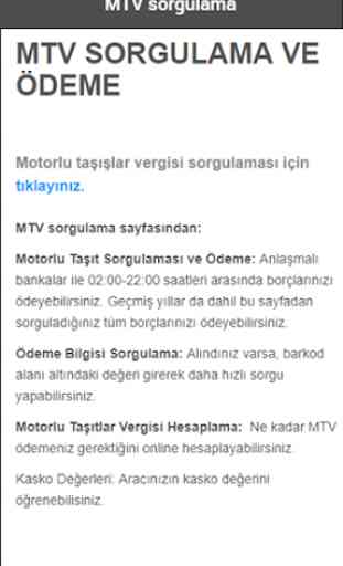 MTV Sorgulama ve Hesaplama 2
