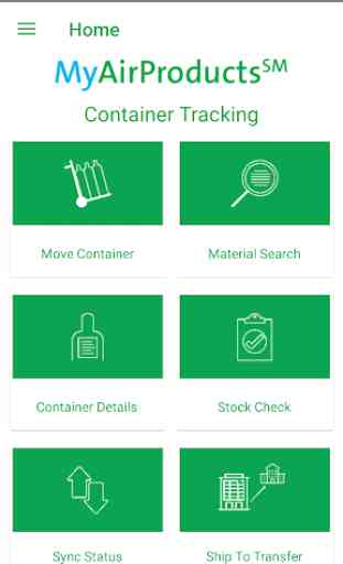 MyAirProducts Container Tracking 3
