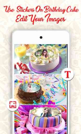Name on Birthday Cake – Cake, Photo, Name, offline 4