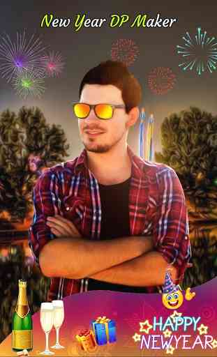 New Year DP Maker: New Year Profile Pic Maker 2020 4