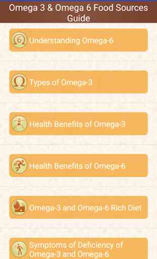 Omega 3 & Omega 6 Dietary Fat Foods Sources Guide 1