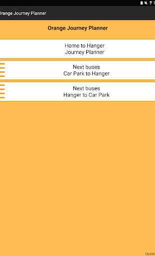 Orange Journey Planner 4