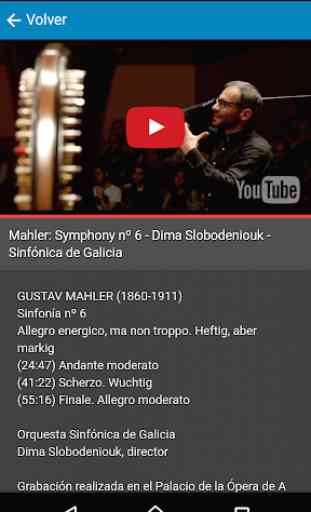 Orquesta Sinfónica de Galicia 3
