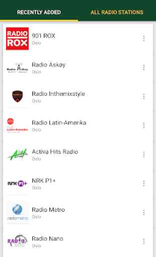 Oslo Radio Stations - Norway 1