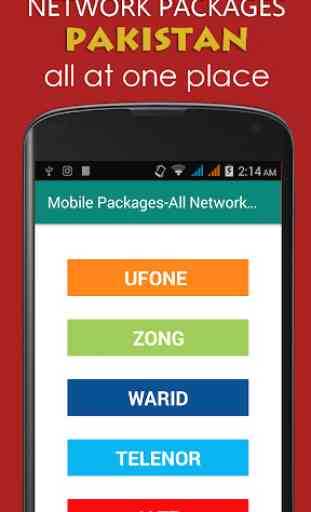 Pakistan Mobile Packages 1