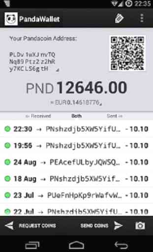 PandaWallet - Pandacoin Wallet (PND) 2