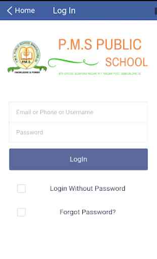 Parent App For PMS School 2