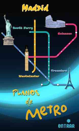 Planos de Metro de Madrid 1
