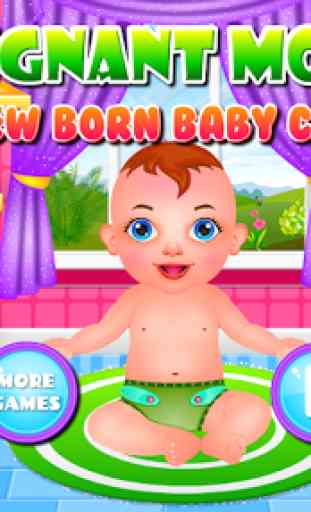 Pregnant Mommy New Born Baby Care 3