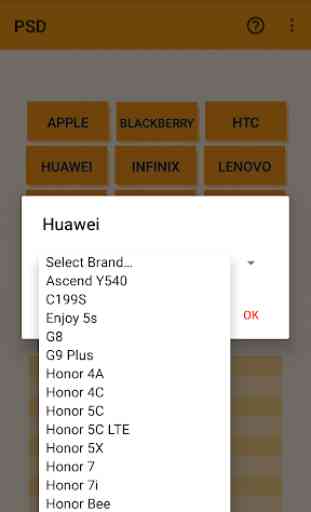 PSD Phone Specification Data 2