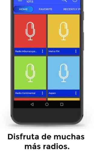 radio for mburucuya 107.5 App AR 3