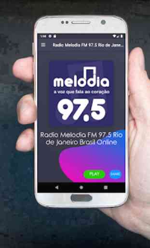 Radio Melodia FM 97.5 Rio de Janeiro Brasil Online 1