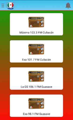 Radios de Sinaloa - Mexico FM-AM gratis. 4