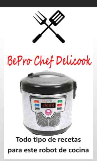 Recetas para BePro Chef Delicook 1