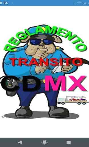Reglamento de Transito Ciudad de Mexico CDMX 1