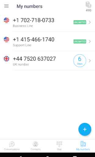 Ring4 - 2nd Phone Number on demand, Business Line 2