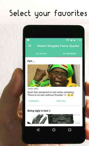 Robert Mugabe Funny Quotes 2