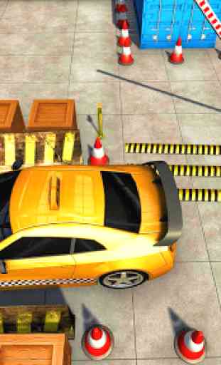 simulador de aparcamiento de taxis 3D de varias 4