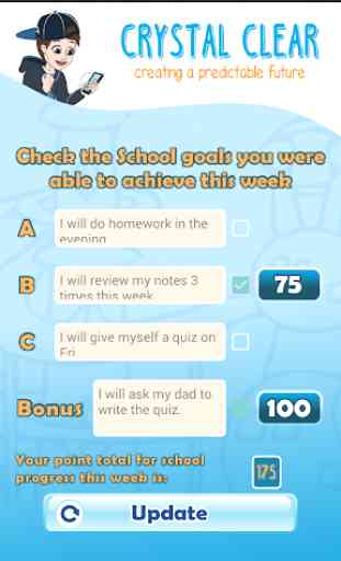 Student Goal Setting - Crystal Clear 2