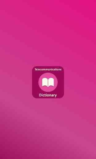 Telecommunications Dictionary 1