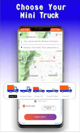 Temport - Mini truck/tempo booking app 3