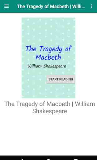 The Tragedy of Macbeth | William Shakespeare 1