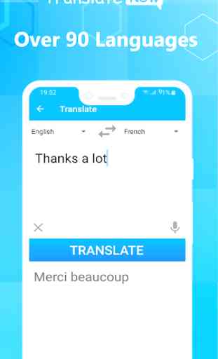 Traductor de idiomas - Traductor de texto de voz 1