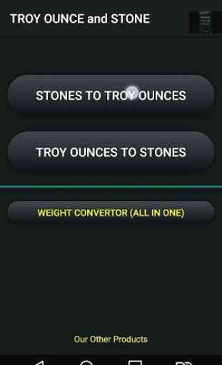 Troy Ounce and Stone (t oz - st) Convertor 1