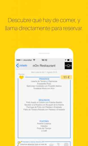 TuMenúEn - La app del menú del día de tu barrio 2