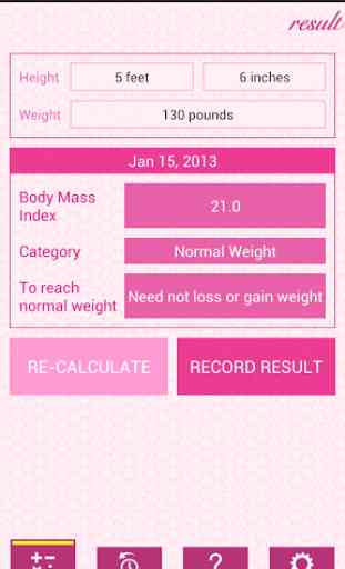 Weight and BMI Diary 2