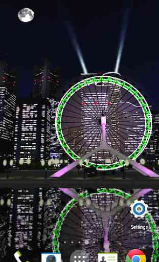 3D Ferris Wheel Live wallpaper 1