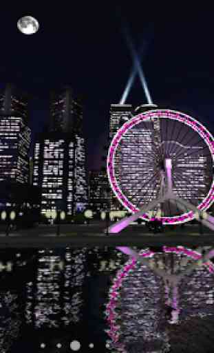 3D Ferris Wheel Live wallpaper 3