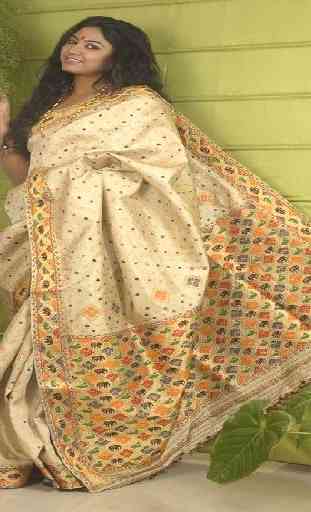 Assam Silk Sari Style & Design 3